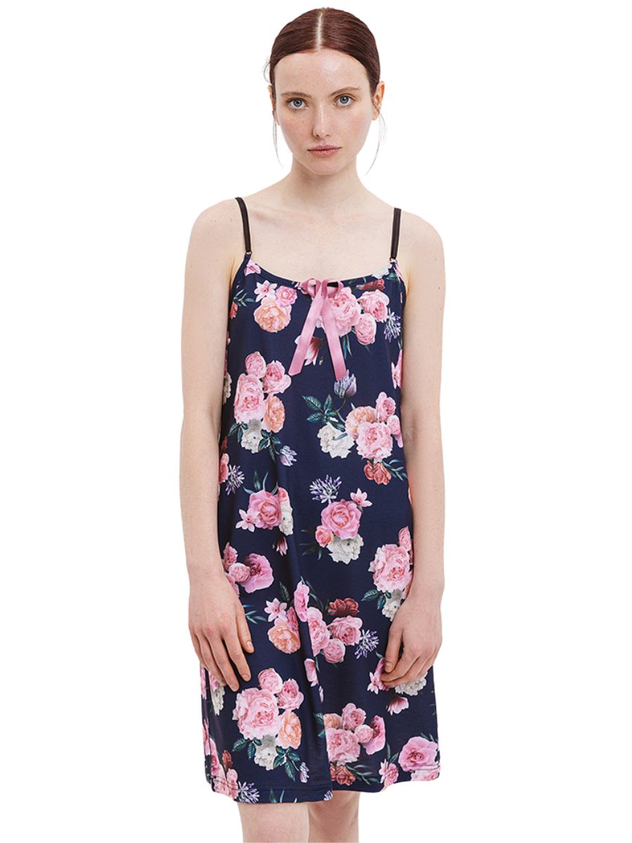 Καλοκαιρινές Νυχτικιές Γιώτα Homewear Μπλε 3943