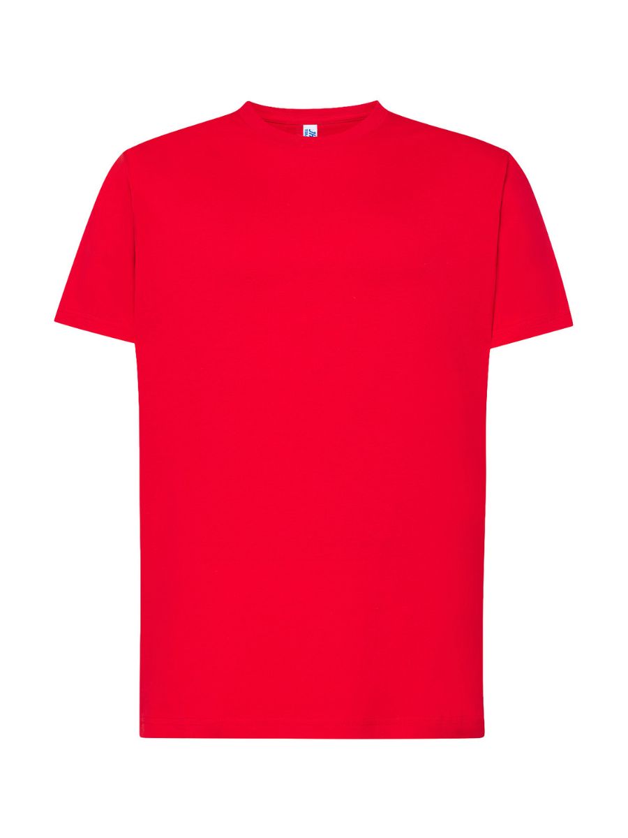 Ανδρικά Κοντομάνικα T-shirt Jhk Κόκκινο TSRA-150