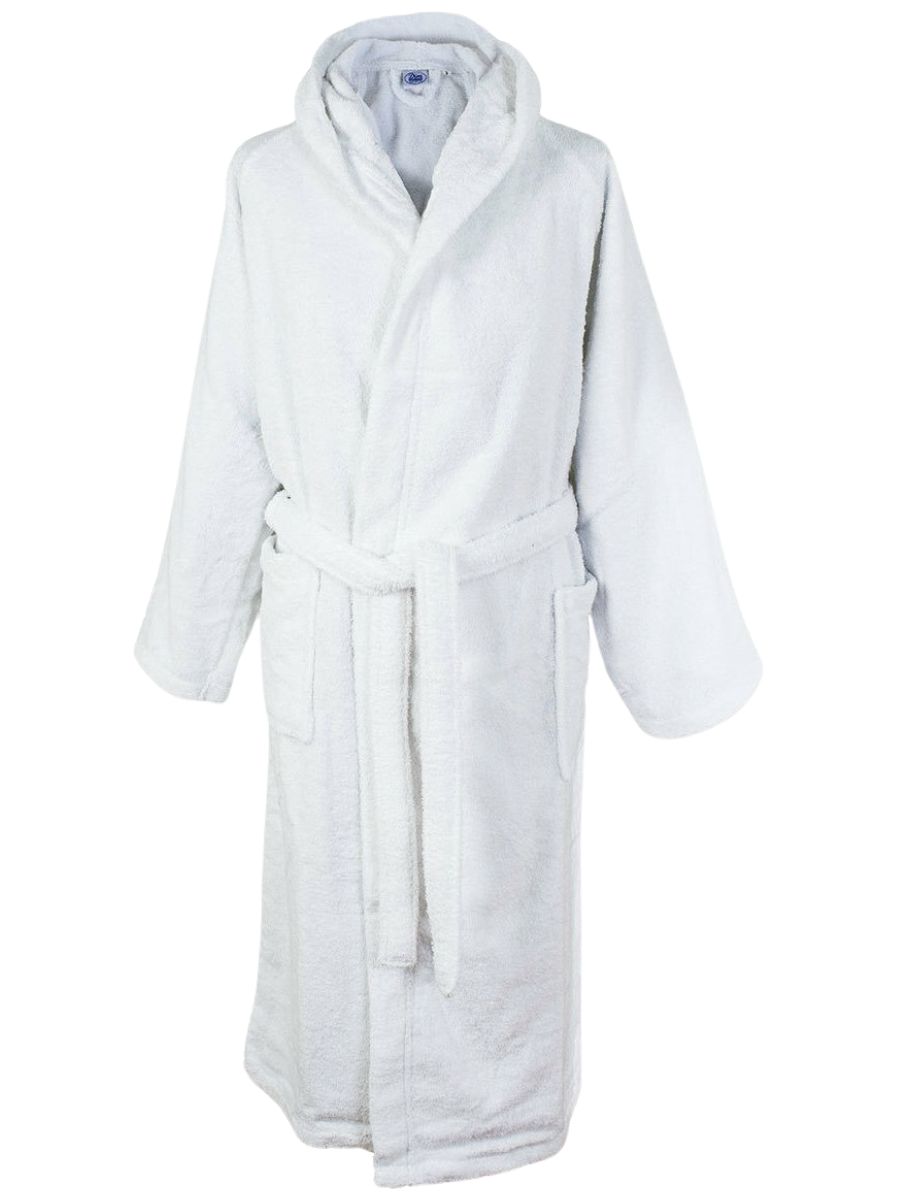 Μπουρνούζια Με Κουκούλα Dimcol Λευκό 3010