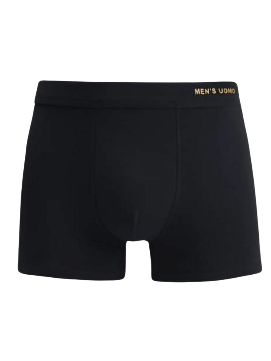 Ανδρικά Μπόξερ Uomo Με Εσωτερικό Λάστιχο Μαύρο 719