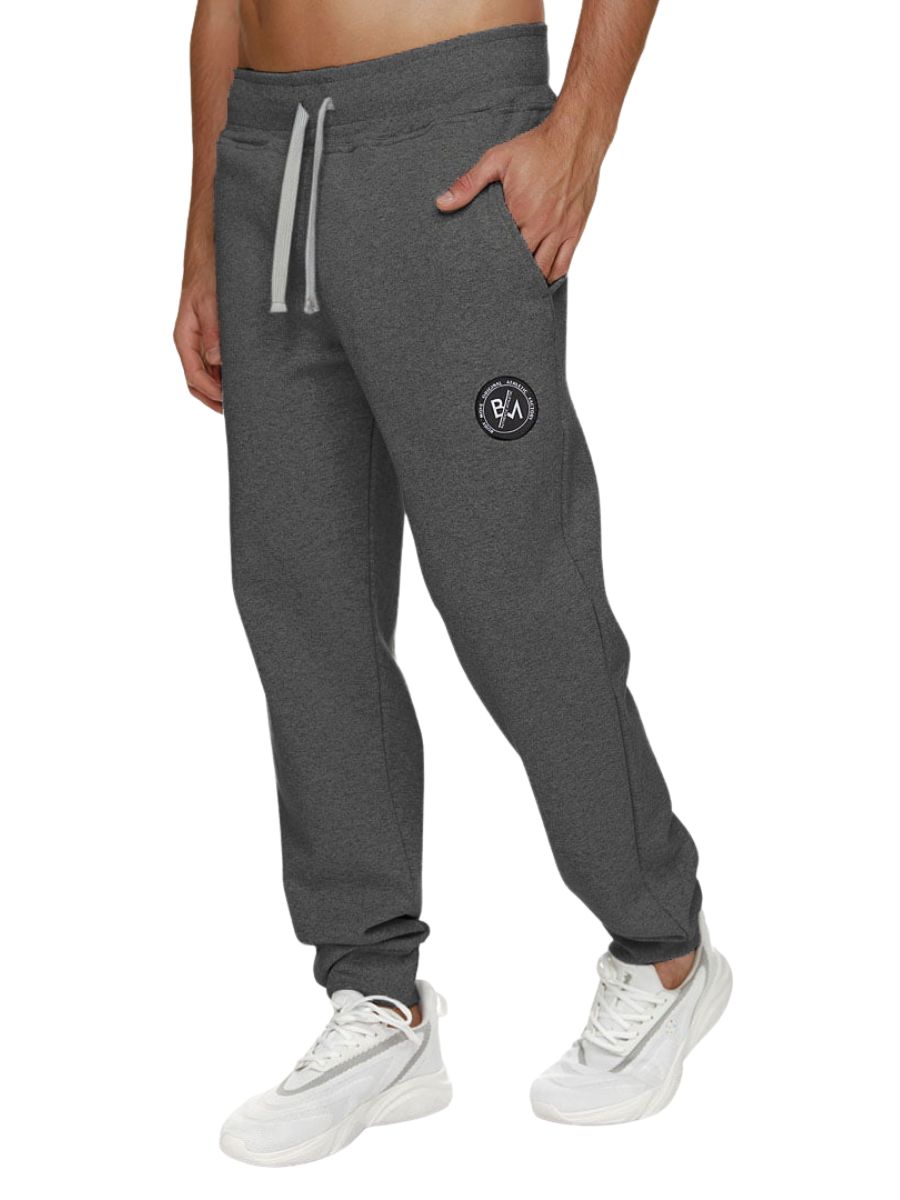 Ανδρική Βαμβακερή Φόρμα Με Λάστιχο Body Move 1180 Ανθρακί