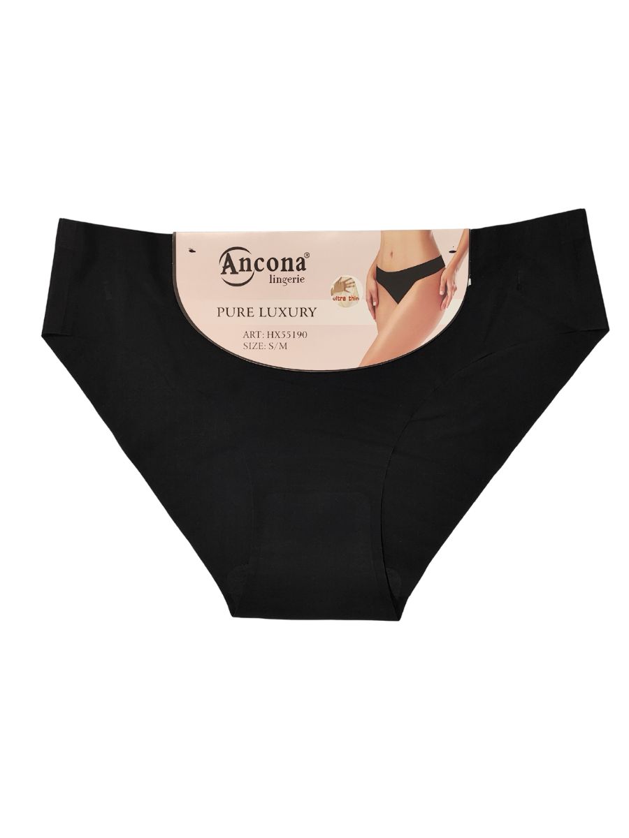 Γυναικείο Εσώρουχο Χωρίς Ραφές  Ελαστικό & Αόρατο Μαύρο 190-2