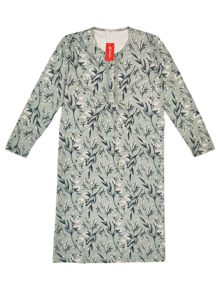 Minerva Νυχτικιά Με Floral Σχέδιο 90-52642-323